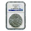 Image 1 : Certified Uncirculated Silver Eagle 2012 M70 NGC Early