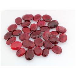 128.00ctw Ruby Mix Shape&Sizes LooseGemstone
