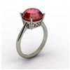 Image 1 : Garnet 5.75 ctw Ring14kt White Gold