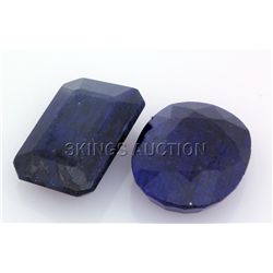 152.06ctw SapphireMixShape&SizesLooseGemstone lotof2