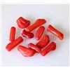 Image 1 : Red Coral 8.27 ctw 11 pieces