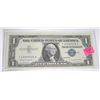 Image 1 : 1957 B SERIES $1 SILVER CERTIFICATE SERIAL # T49989926A *EXTREMELY RARE UNC HIGH GRADE*!!