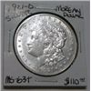 Image 1 : 1921-D MORGAN SILVER DOLLAR RED BOOK VALUE IS $110.00 *RARE MS-63+ HIGH GRADE*!!