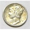 Image 1 : 1936 MERCURY SILVER DIME *RARE AU HIGH GRADE*!!