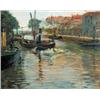 Image 1 : Knopp Imre (1867-1945), Amszterdami csatornapart
