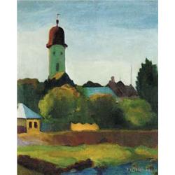 Mund Hugó (1892-1962), Nagybányai református templom