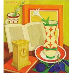 Fülöp Antal Andor (1908-1979), Asztali csendélet utazóórával