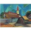 Image 1 : Kmetty János (1889-1975), Kecskeméti templom, 1923.
