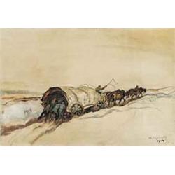 Mednyánszky László (1852-1919), Trén, 1914.