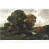 Image 1 : Paál László (1846-1876), Békák mocsara: a fontainebleau-i erdo, 1875 körül