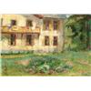 Image 1 : Boldizsár István (1897-1984), Kertes ház napsütésben, 1942.