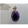 Image 1 : 24.25 CTW LABARODITE PENDANT .925 STERLING SILVER