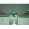 Image 1 : 12.00 ctw Blue Topaz RING .924 STERLING SILVER