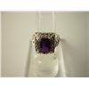 Image 1 : 32.25 CTW AMETHYST RING .925 STERLING SILVER