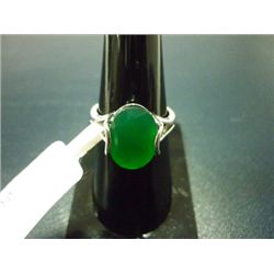 NATURAL 20.25 CTW ONEX RING .925 STERLING SILVER