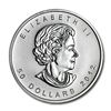 Image 1 : Platinum Canadian Maple Leaf One Ounce 2012