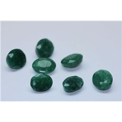 26.60 AFRICAN EMERALD MIX-SHAPED/SIZED (7 PC)