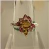Image 1 : 22.26ctw,SEMIPRECIOUS RING .925 STERLING SILVER