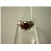 Image 1 : 12.00 CTW GARNET RING .925 STERLING SILVER