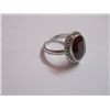 Image 1 : 17.60 CTW RUBY RING .925 STERLING SILVER