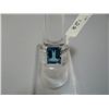 Image 1 : 15.50 CTW BLUE TOPAZ RING .925 STERLING SILVER