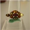 Image 1 : 20.67 ctw,SEMIPRECIOUS RING .925 STERLING SILVER