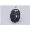 Image 1 : NATURAL 52.40 CTW SEMIPRECIOUS OVAL CUT PENDANT .925 ST