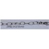 Image 1 : GENUINE 14K ITALIAN WHITE GOLD 5.29G HAND MADE CHAIN