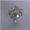 Image 1 : CLASSIC LAVENDER PEARL CZ RING; AUTHENTIC PHILIPPINE PE