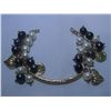 Image 1 : HEART-COIN BLACK AND WHITE PEARL CHARM BRACELET; AUTHEN