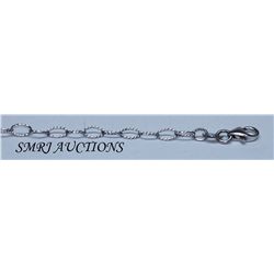 GENUINE 14K ITALIAN WHITE GOLD 2.12G HAND MADE CHAIN