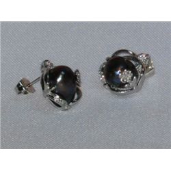 BLACK KISHI PEARL SILVER