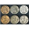 Image 1 : Civil War Sesquicentennial - New York Coin Club Medal Trio Set # 6, Including Silver Medal.