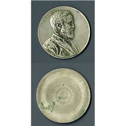 Andrew Carnegie Medal in White Metal.