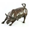 Image 1 : Sculpture: Charging Bull by Arturo DiModica.