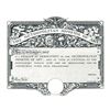 Image 1 : Metropolitan Museum of Art, Proof Certificate of Fellowship.