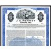 Image 1 : Celebrating their 50th Anniversary, J.C. Penney Europe, Inc., Specimen Bond.
