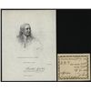 Image 1 : Horatio Gates, 1792 Revolutionary War General, Signed Receipt.