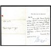 Image 1 : Peter Cooper Autograph Dated 1841 on New York and Erie Railroad Letter Invitation.