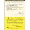Image 1 : New York County Substitute Committee, 1864, $300 Bounty Form For Volunteer as Substitute