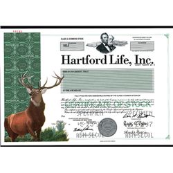 Hartford Life, Inc., Specimen Stock.