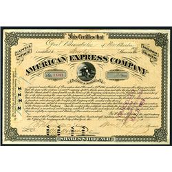 American Express Co. Issued Stock.