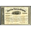 Image 1 : American Express Company, Type II, Stock Certificate With Wells, Fargo & Holland Signatures.