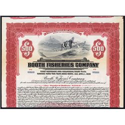 Booth Fisheries Co. Specimen Bond.