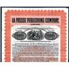 Image 1 : La Presse Publishing Co., Specimen Bond.
