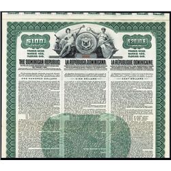 Dominican Republic Specimen Bond.