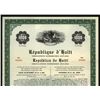 Image 1 : Republique d'Haiti, Specimen Bond.