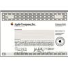 Image 1 : Apple Computer, Inc., Specimen Stock.