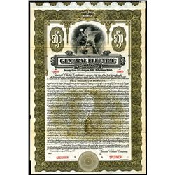 General Electric Co., Specimen Bond.