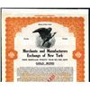 Image 1 : Merchants & Mechanics Exchange of New York Specimen Bond.